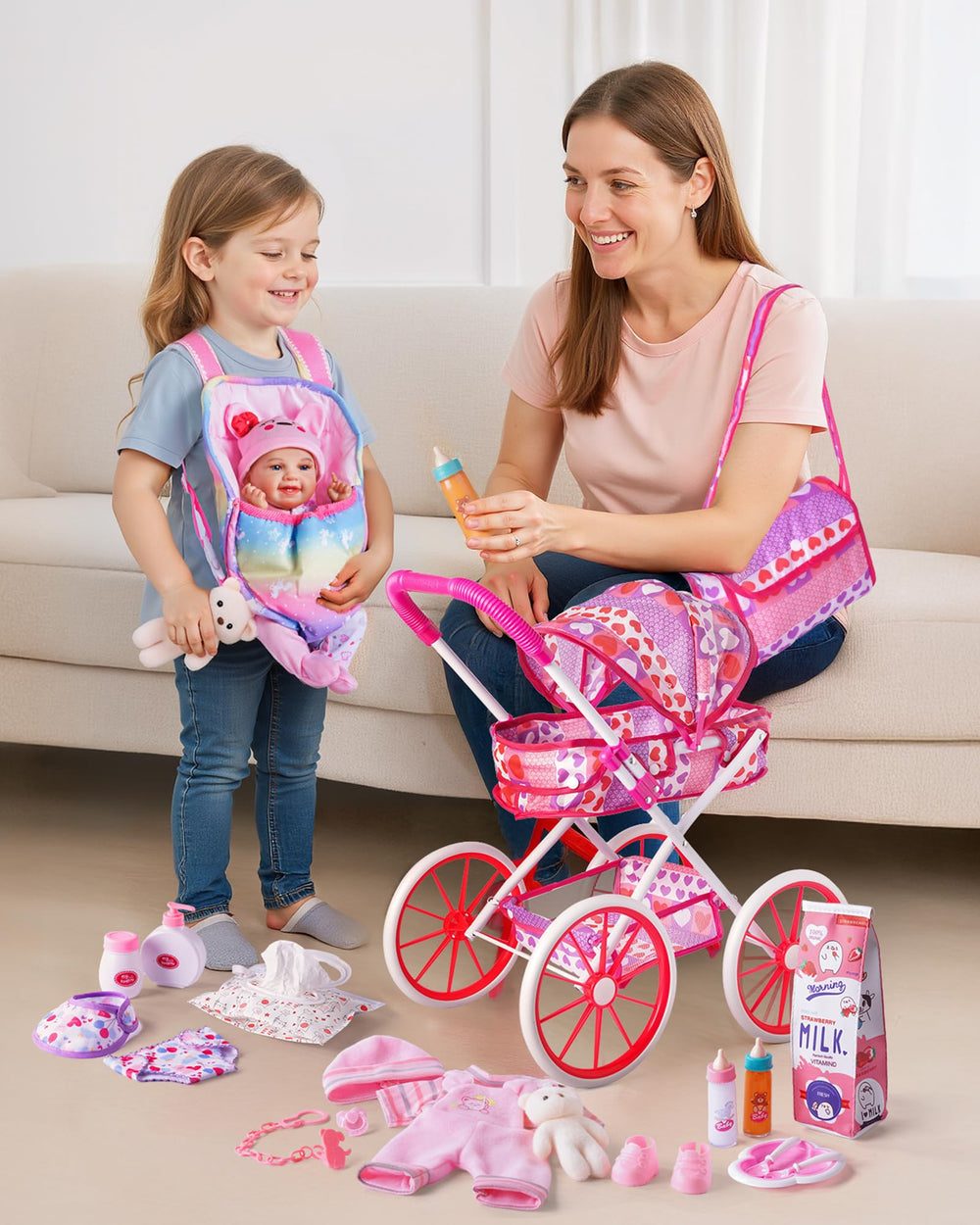 BABESIDE complete pretend play set sparks imagination and sharing