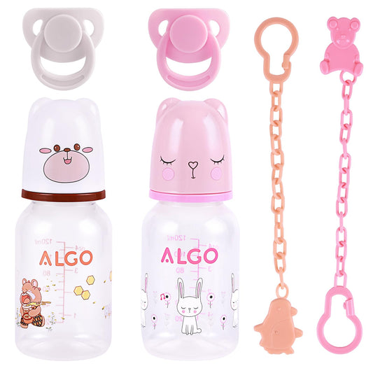 BABESIDE Reborn doll bottles pack for creative feeding role-play