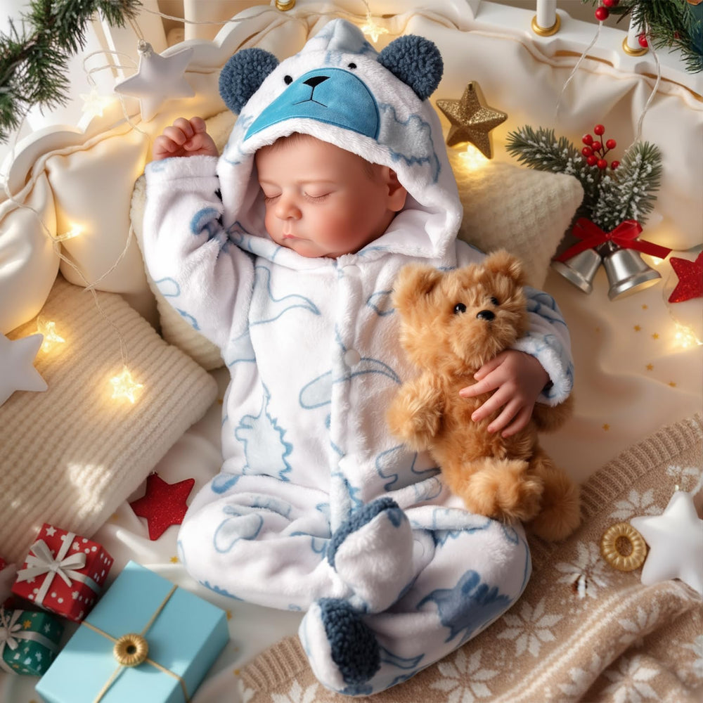 BABESIDE Reborn Boy safety materials, non-toxic vinyl and soft fabric.