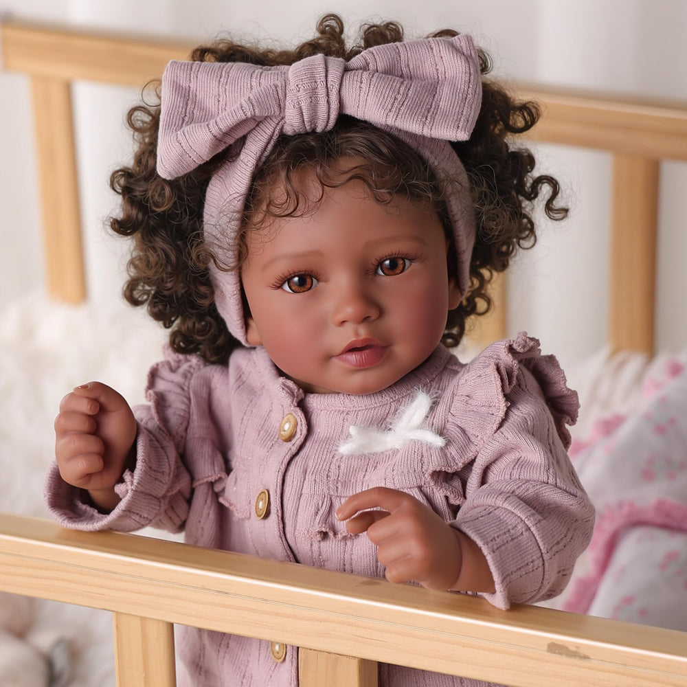 BABESIDE Callie full body shot highlights soft body for comfortable hugging and snuggles.