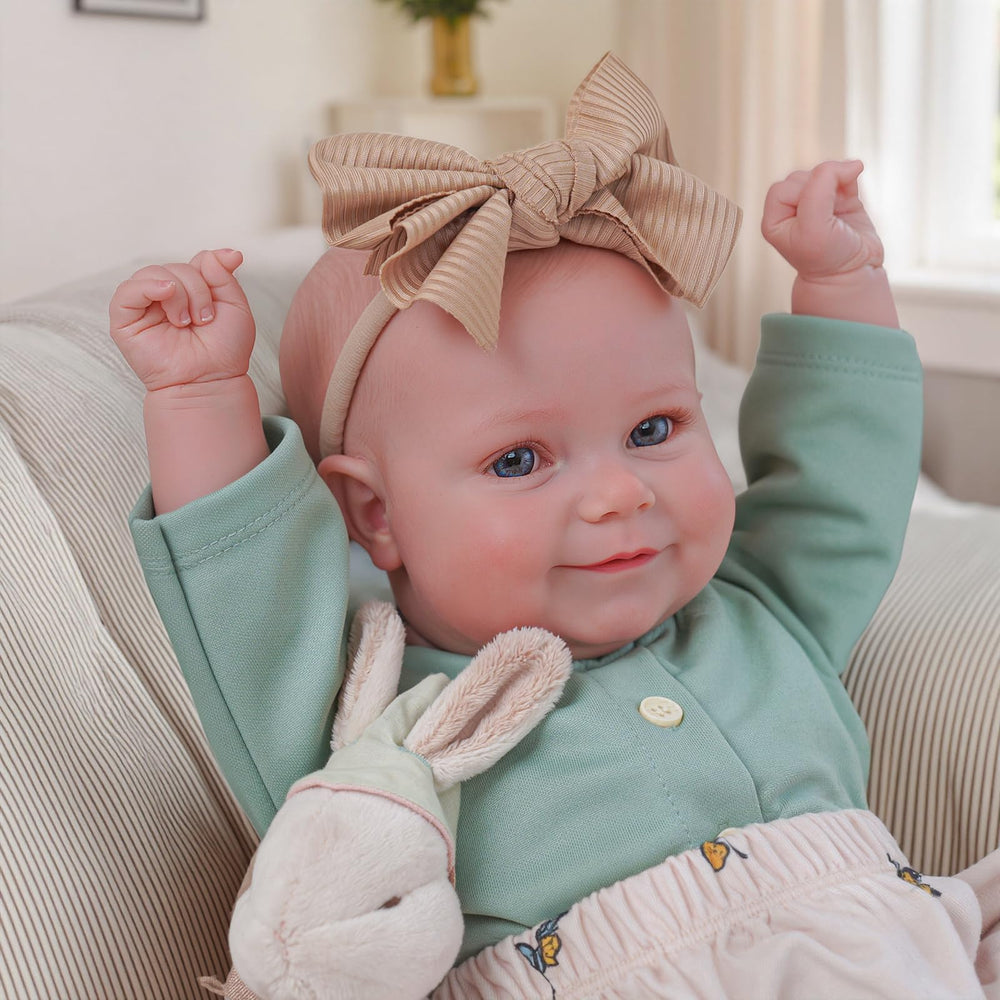 BABESIDE Reborn cloth body supports cuddly play and posing