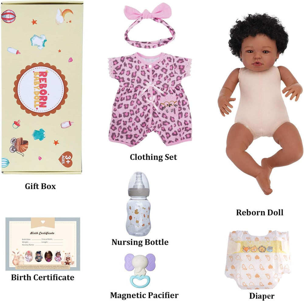 BABESIDE Reborn doll gift box with feeding kit for gifting