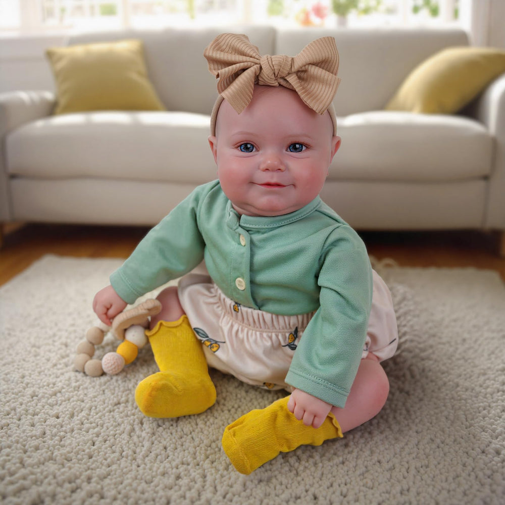 BABESIDE Reborn nail detail complements newborn outfits