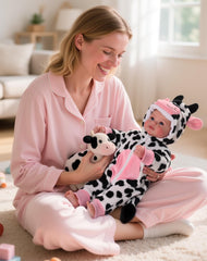 BABESIDE soft cloth body makes cuddly hugs easy