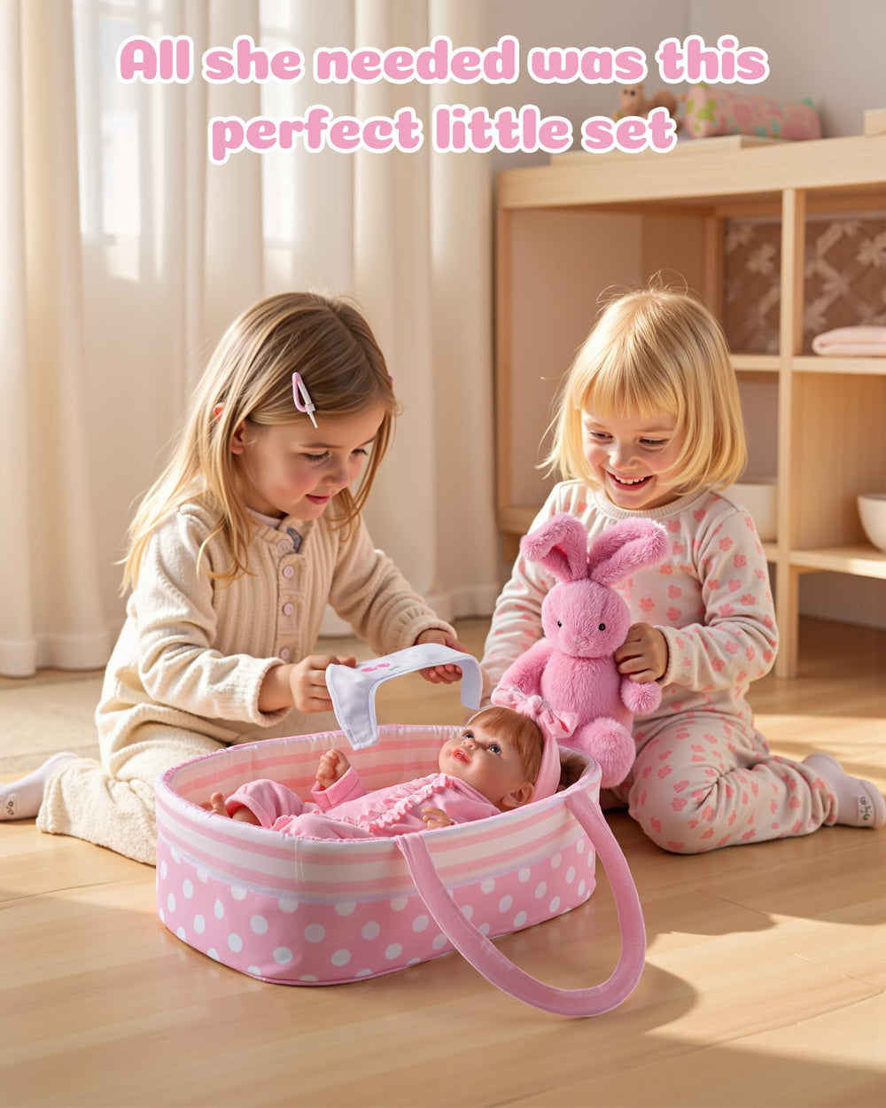 Babeside towel with soft texture for gentle pretend bath time