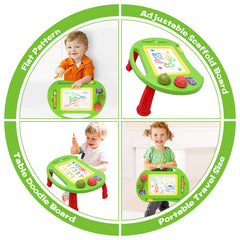 BABLOCVID drawing area measures 4.9 by 7.3 inches for focused play