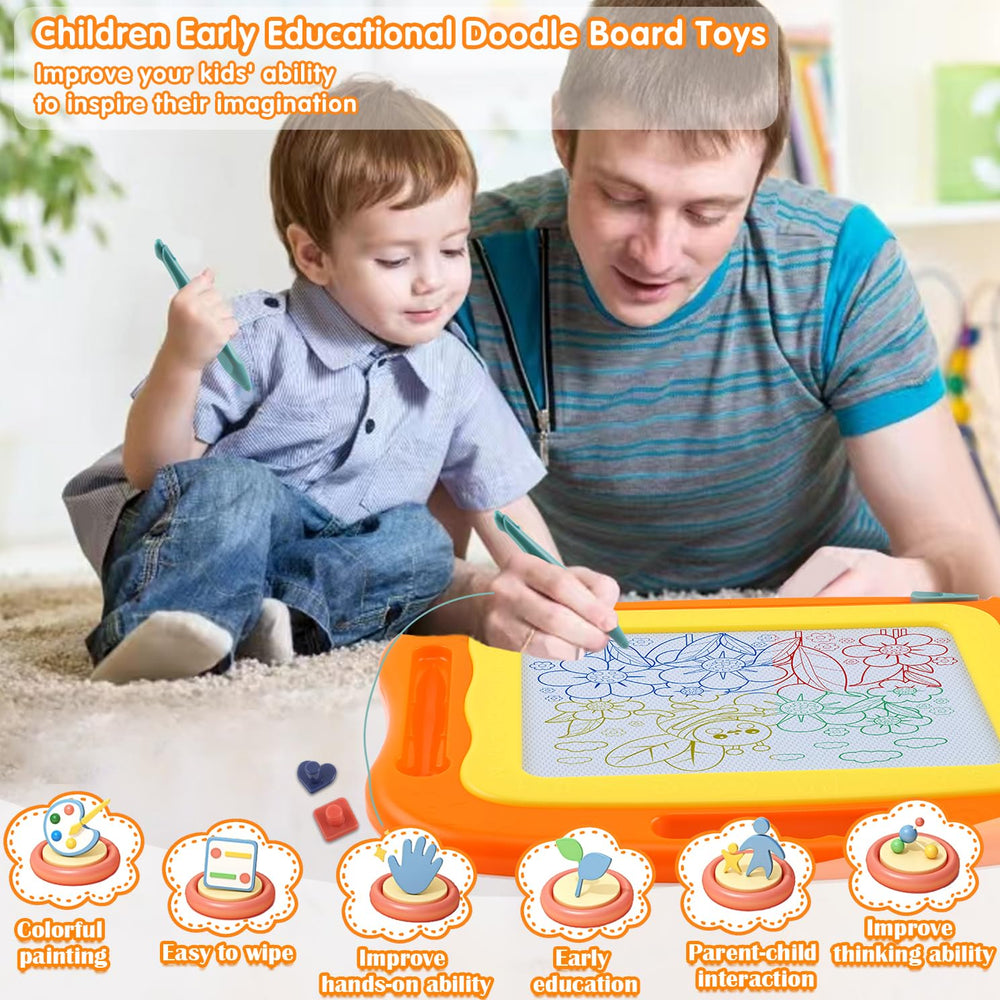 BABLOCVID kid friendly design supports safe grip for longer doodling sessions.