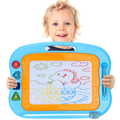 Bablocvid magnetic board with handle supports shared play and easy storage.
