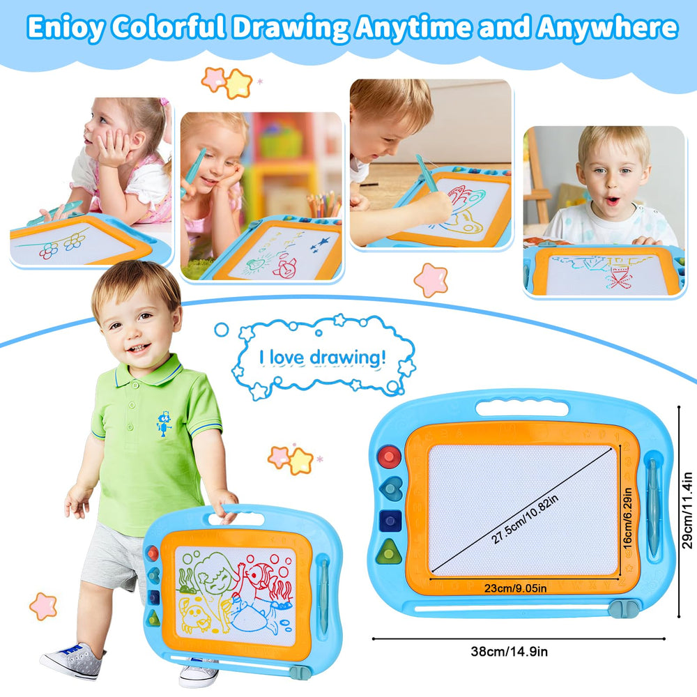Bablocvid stamps demonstrate circle, star, and triangle shapes for creative learning.