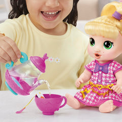 Bubbly teapot feature adds visual excitement to playtime
