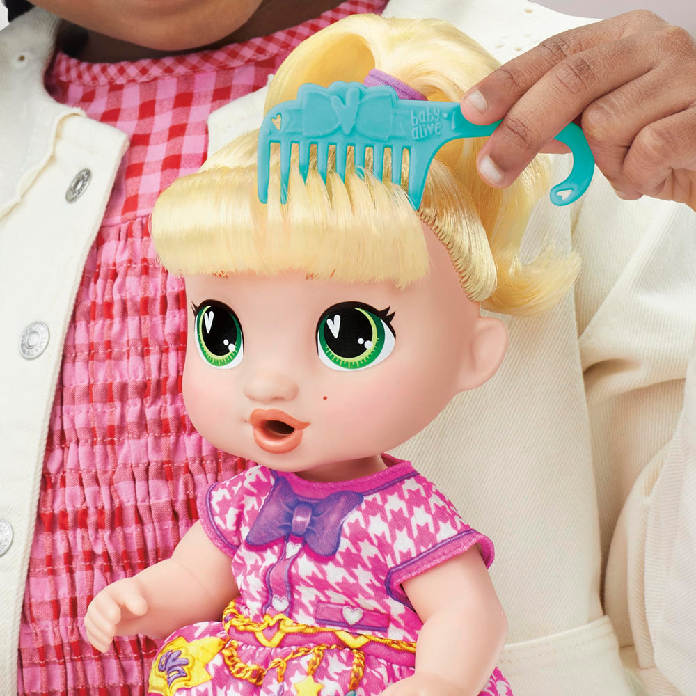 LaLa GooGoo doll with soft hair and styling brush
