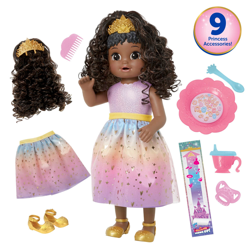 Baby Alive Princess Ellie responds with 75+ sounds for engaging care play