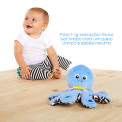 Baby Einstein Octoplush teaches colors in English Spanish and French