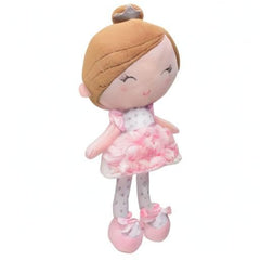 Baby Starters Annette doll is travel-friendly for on-the-go snuggle moments
