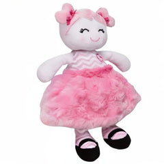 11-inch soft plush doll by Baby Starters suitable for newborns through toddlers for cozy comfort.