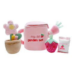Baby Starters my first garden watering can plush for imaginative play and motor skill nurturing.