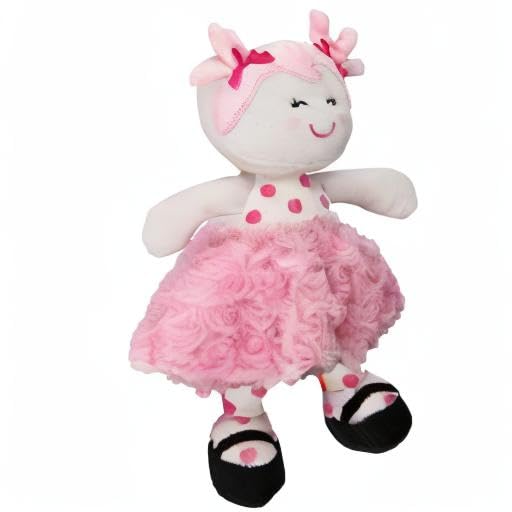 Baby Starters Sugar N Spice Marisa snuggle buddy travel-ready compact design for travel.
