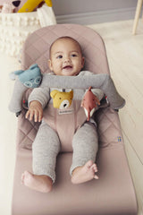 BabyBjörn 3D Jersey fabric close-up shows baby-friendly texture