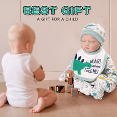 Babyfere dinosaur bodysuit set enhances dressing options with detailed prints