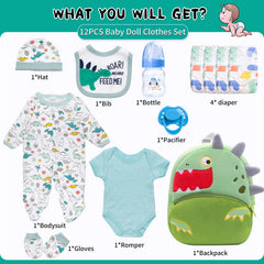 Babyfere doll bottle with easy grip for pretend feeding during playtime