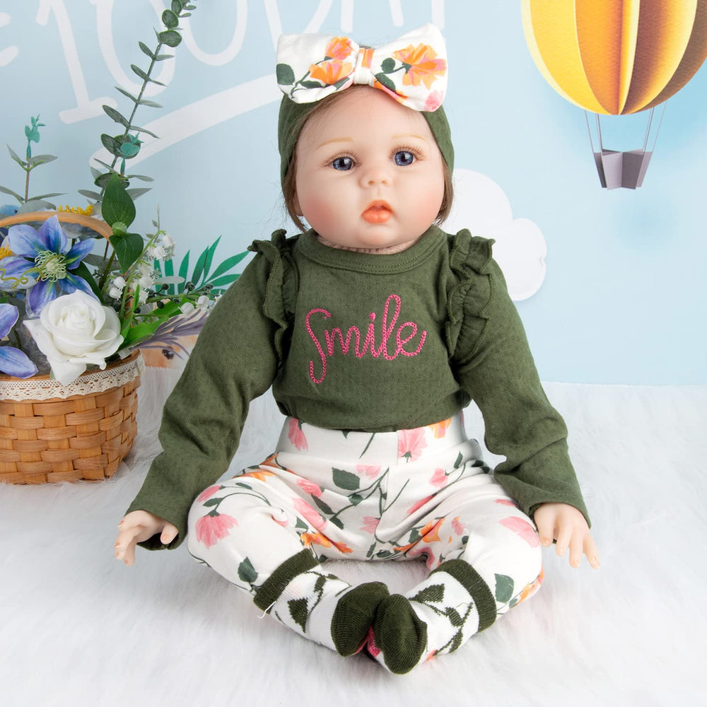 Elastic jumpsuit for Babyfere dolls, simple on-off dressing.