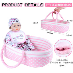 Babyfere gloves pair adds realistic detail to doll outfits.