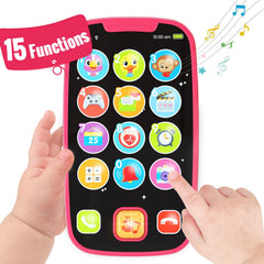 BABYFUNY toy phone front view promotes imaginative play and screen-free entertainment.