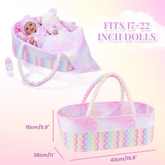 BABESIDE baby bib ready for pretend feeding and messy play