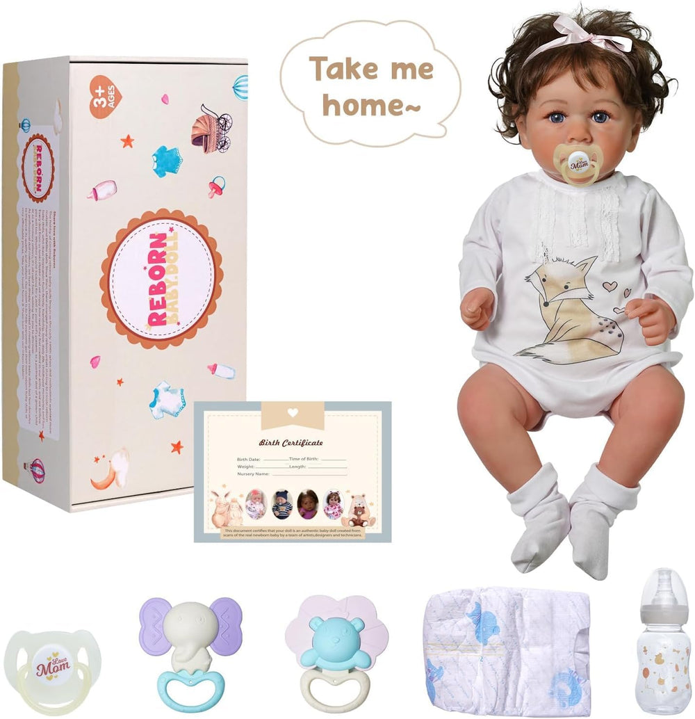 BABESIDE doll highlight of realistic details for immersive play experiences