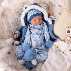 BABESIDE soft vinyl and cloth body doll ideal for cuddling and play
