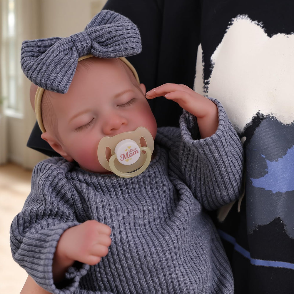 BABESIDE lifelike reborn baby boy, 18-inch figure for realistic play.