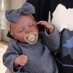 BABESIDE lifelike reborn baby boy, 18-inch figure for realistic play.