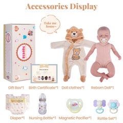 BABESIDE lifelike doll boy with changeable clothes for varied looks