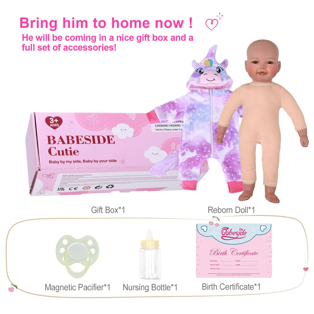 BABESIDE Mia snuggle-ready doll boosts imaginative, emotional play.
