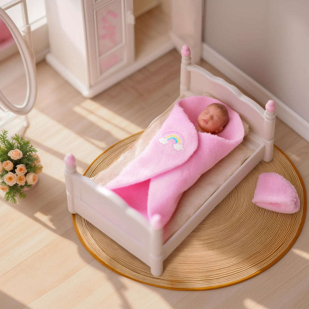 BABESIDE compact bedroom furniture set for cozy display scenes.