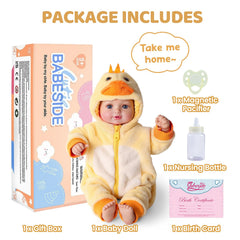 BABESIDE doll limbs flexible enable interactive posing