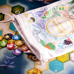 BAD COMET Wondrous Creatures playable character boards guide abilities and scoring.