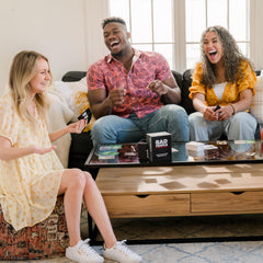 BAD PEOPLE hilarious question cards, spark juicy conversations at parties.