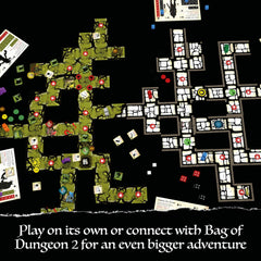 Bag of Dungeon cooperative play strengthens teamwork and imagination.