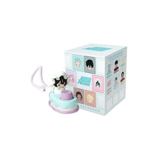 Bahomu anime blind box figure on desk ready to brighten your space with cute charm.