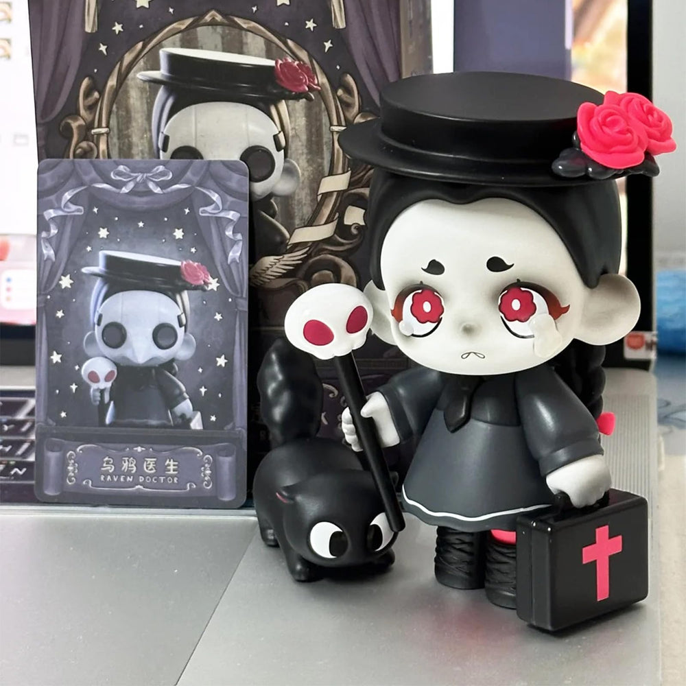 Bahomu limited edition Kasa Not a Villain figure for display.