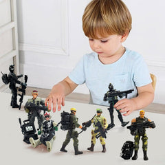Baimiby army men provide immersive play scenes for creative adventures.