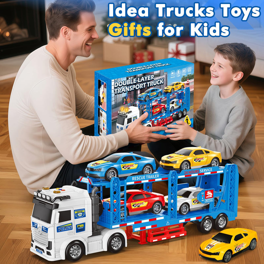 BainGesk heavy-duty transport truck designed for durable toy adventures.