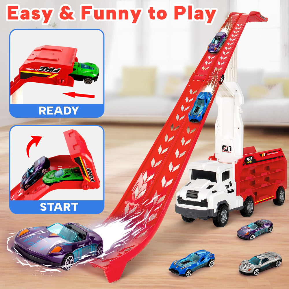 Baingesk six metal cars for sturdy racing