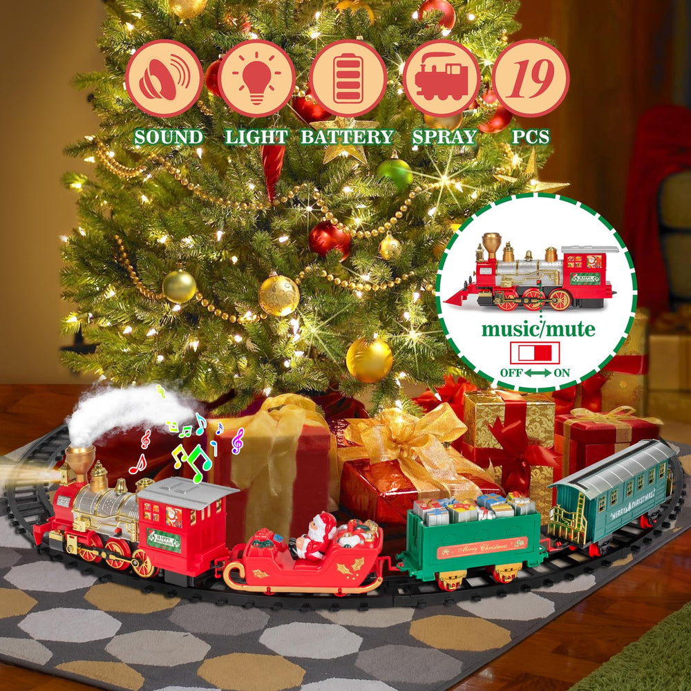 BainGesk Train Set straight tracks support smooth looping and stability