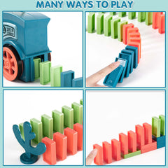 Watch dominoes fall in a satisfying chain reaction with BAIWER