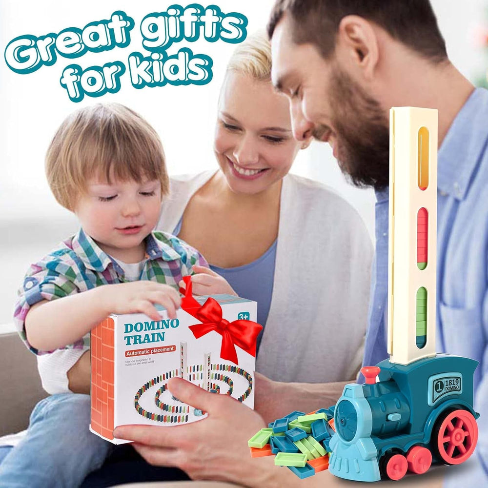 Kids build shapes and towers with BAIWER dominos