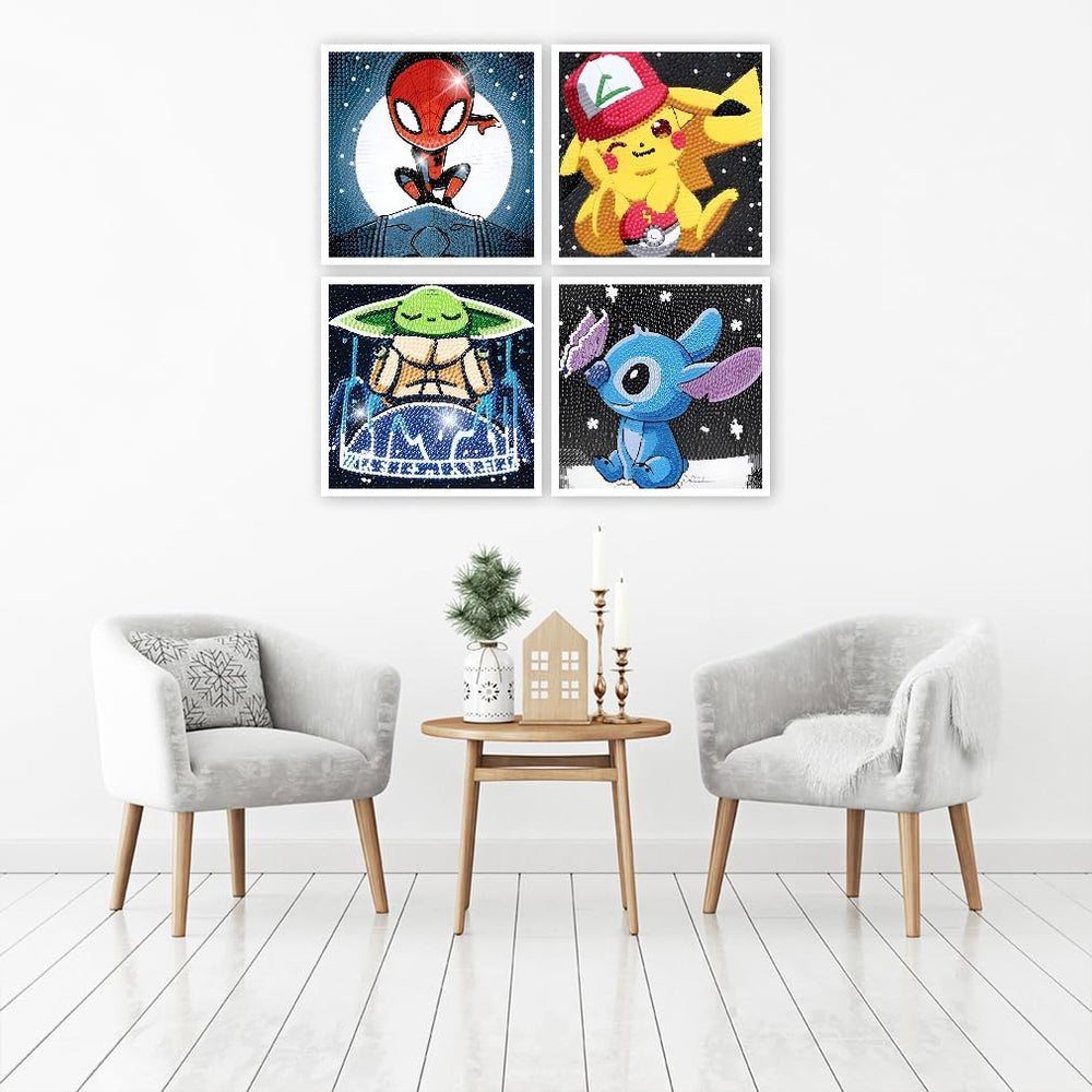 Room decor Baiwanerxiang diamond art brightens kids spaces