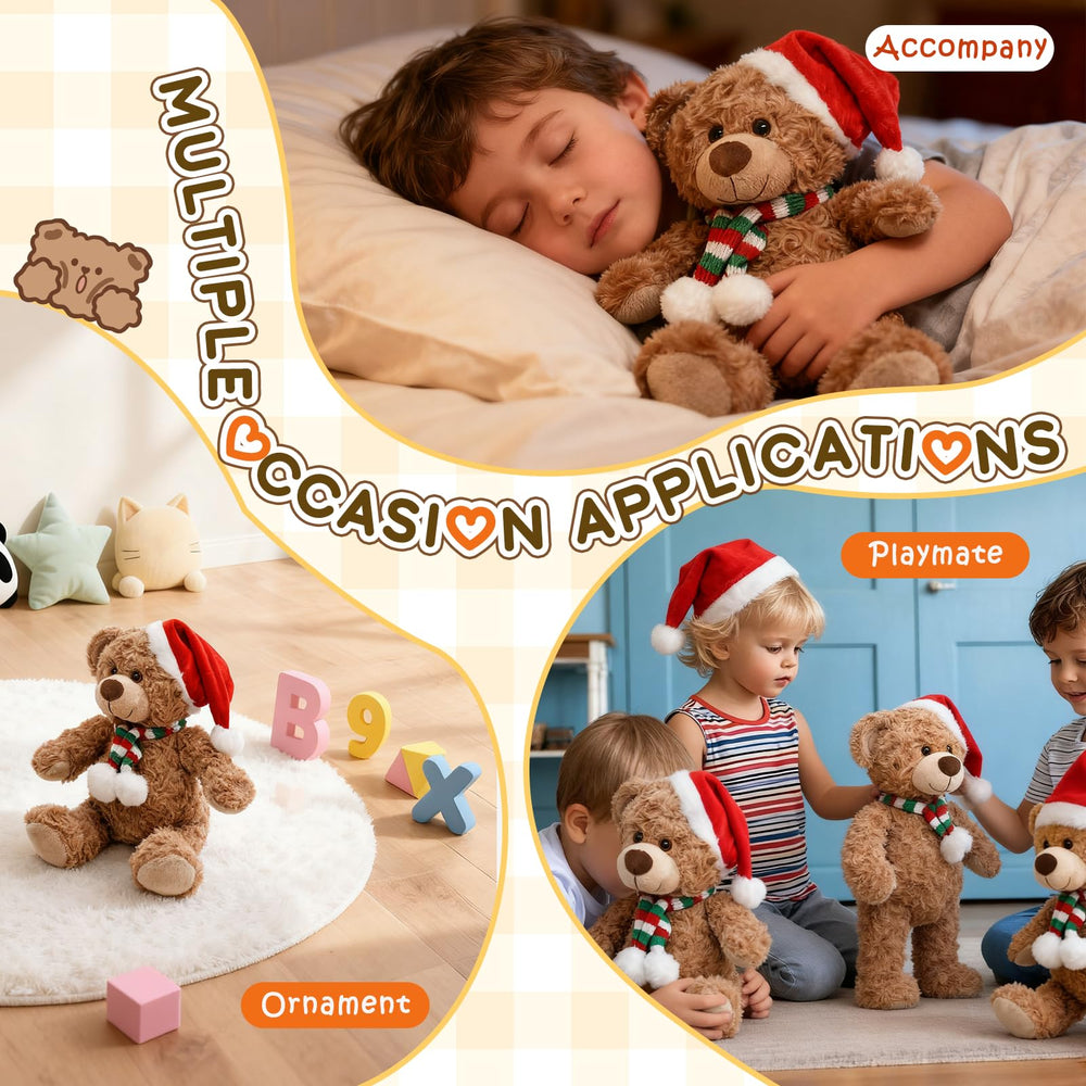 Bakalizoo durable, machine-washable teddy bear for easy care.