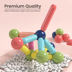 BAKAM non-toxic ABS construction promotes durable, safe handling for kids.